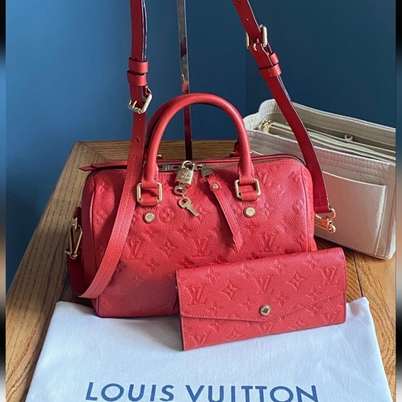 Louis Vuitton Orient Empriente Speedy 25 bandoulier w/ matching wallet - Picture 1 of 16